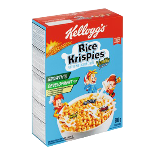 Kellogs Rice Crispies box 600g [Approx. Weight 1.000000]