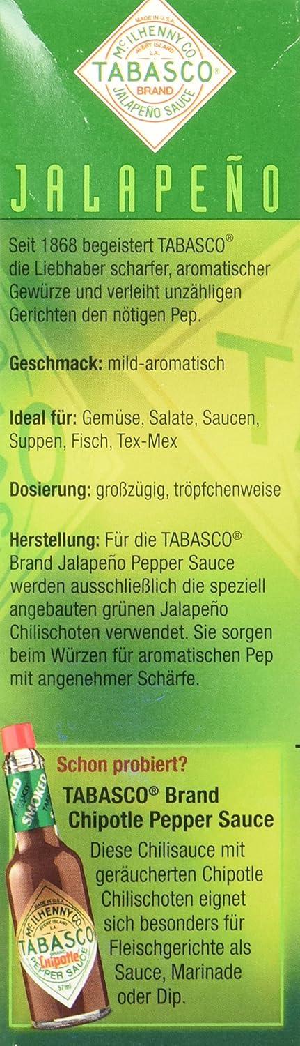 Tabasco Jalepeno Sauce 60ml [Approx. Weight 1.000000]