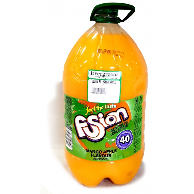 Fusion Cordial Mango Apple 5L [Approx. Weight 1.000000]