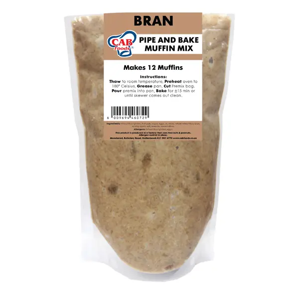 Cab Foods Wet Bran Muffin Mix 850g [Approx. Weight 1.000000]