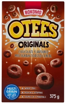 BOKOMO OTEES CHOC 375G