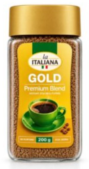 LA ITALIANA GOLD COFFEE 200G