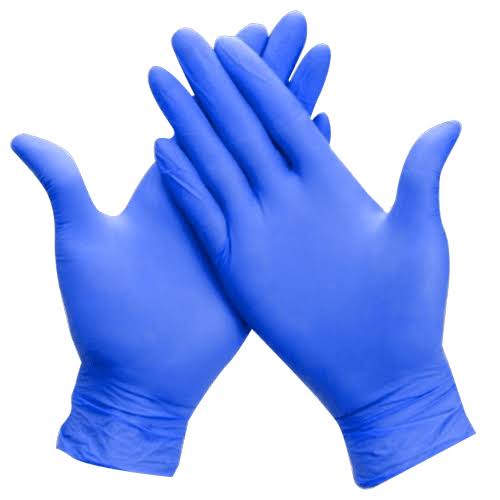 NITRILE GLOVES MED BLUE 200'S 