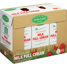 Milk Long Life Full Cream (6 x 1L)